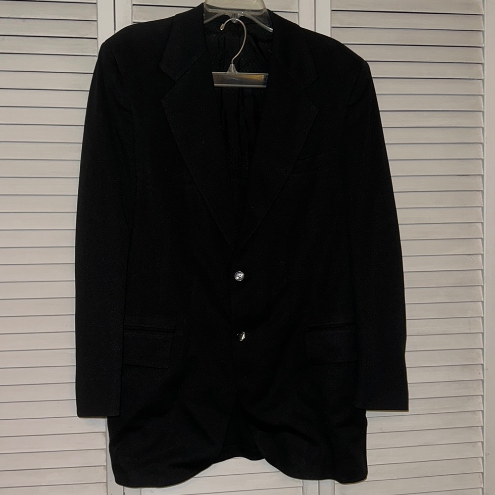 Vintage suit with bonus  “clip-on tie”